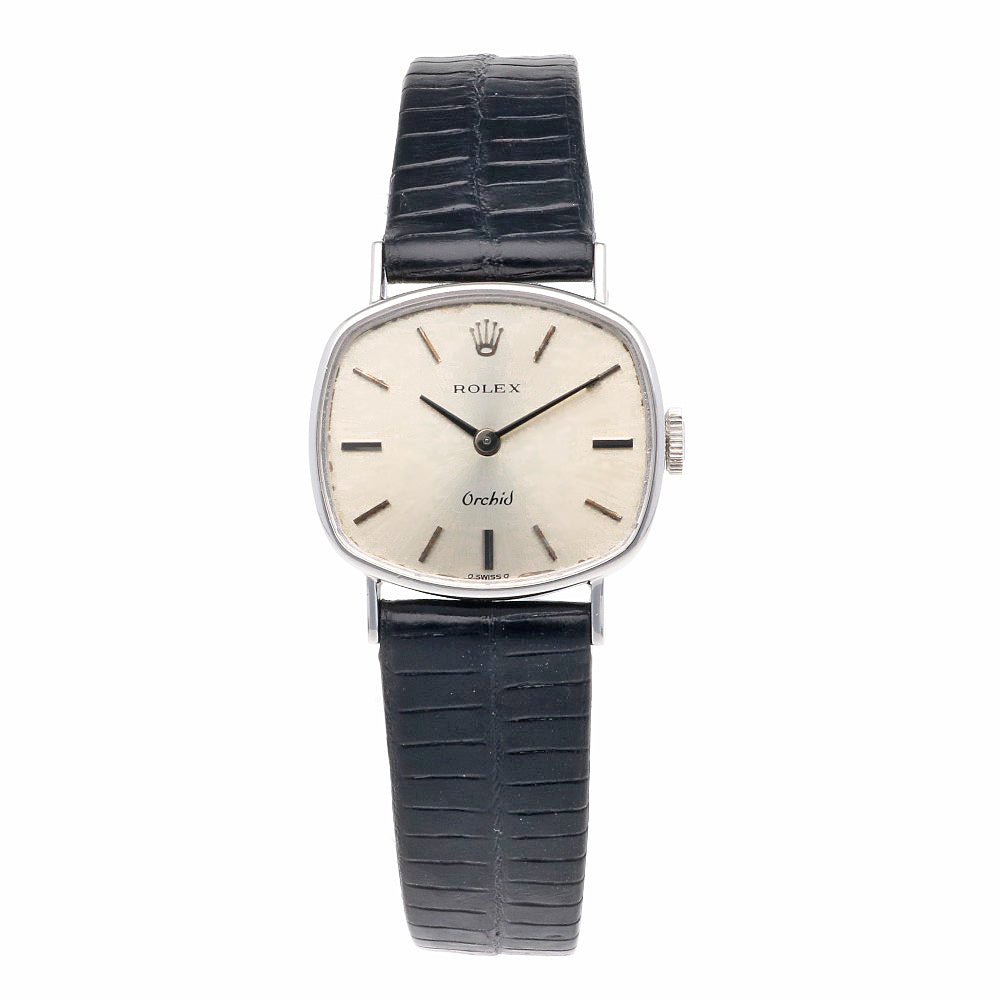 ROLEX ロレックス オーキッド 腕時計 18金 K18ホワイトゴールド 2673