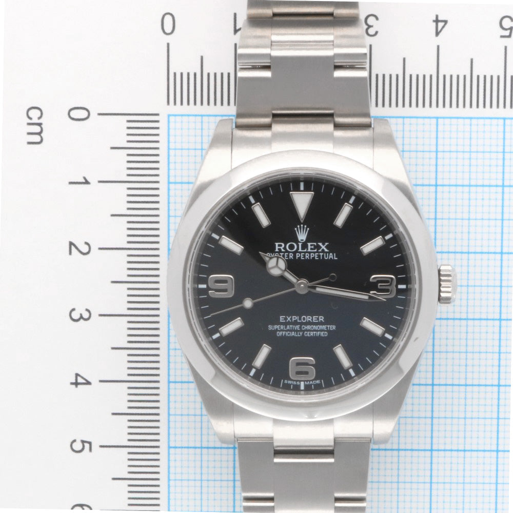 ROLEX ロレックス エクスプローラー1 オイスターパーペチュアル 腕時計 ステンレススチール 214270 メンズ 1年保証 中古 –  【公式】リサイクルキング オンラインショップ