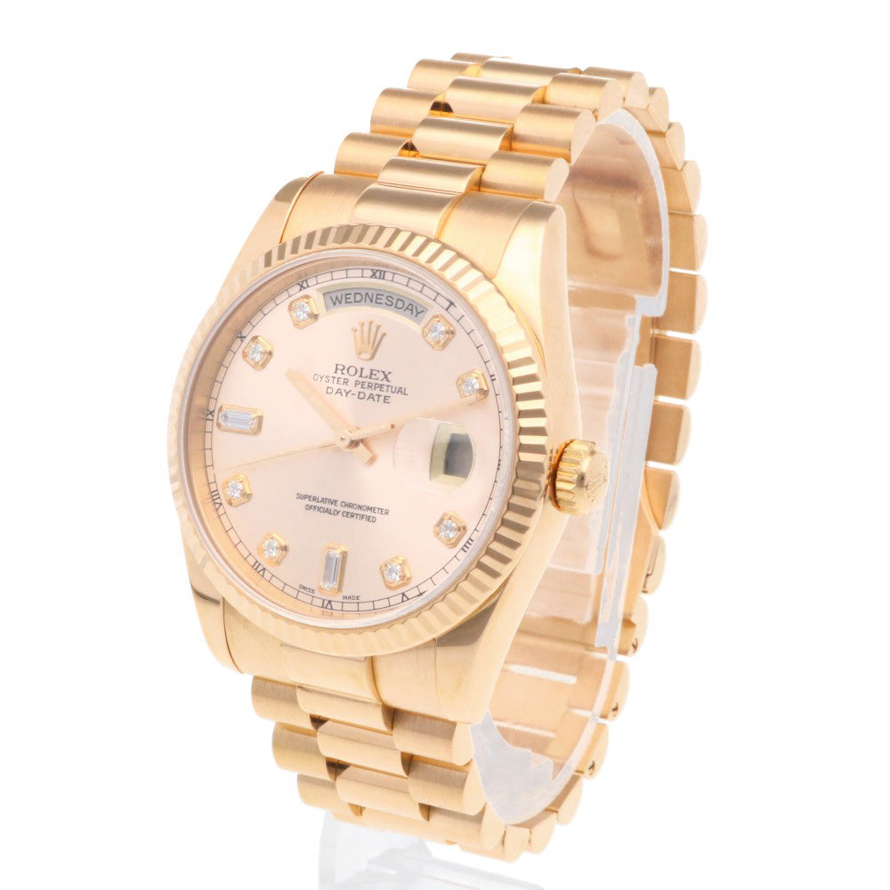 ROLEX ロレックス デイデイト オイスターパーペチュアル 腕時計 18金
