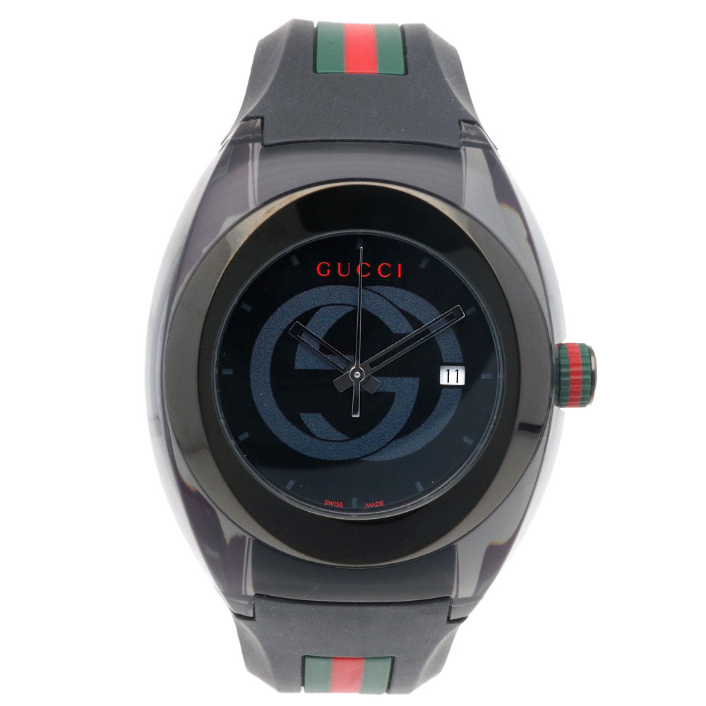 GUCCI Gucci Sink Watch Stainless Steel YA137301 137.1 Quartz Men 1 Yea