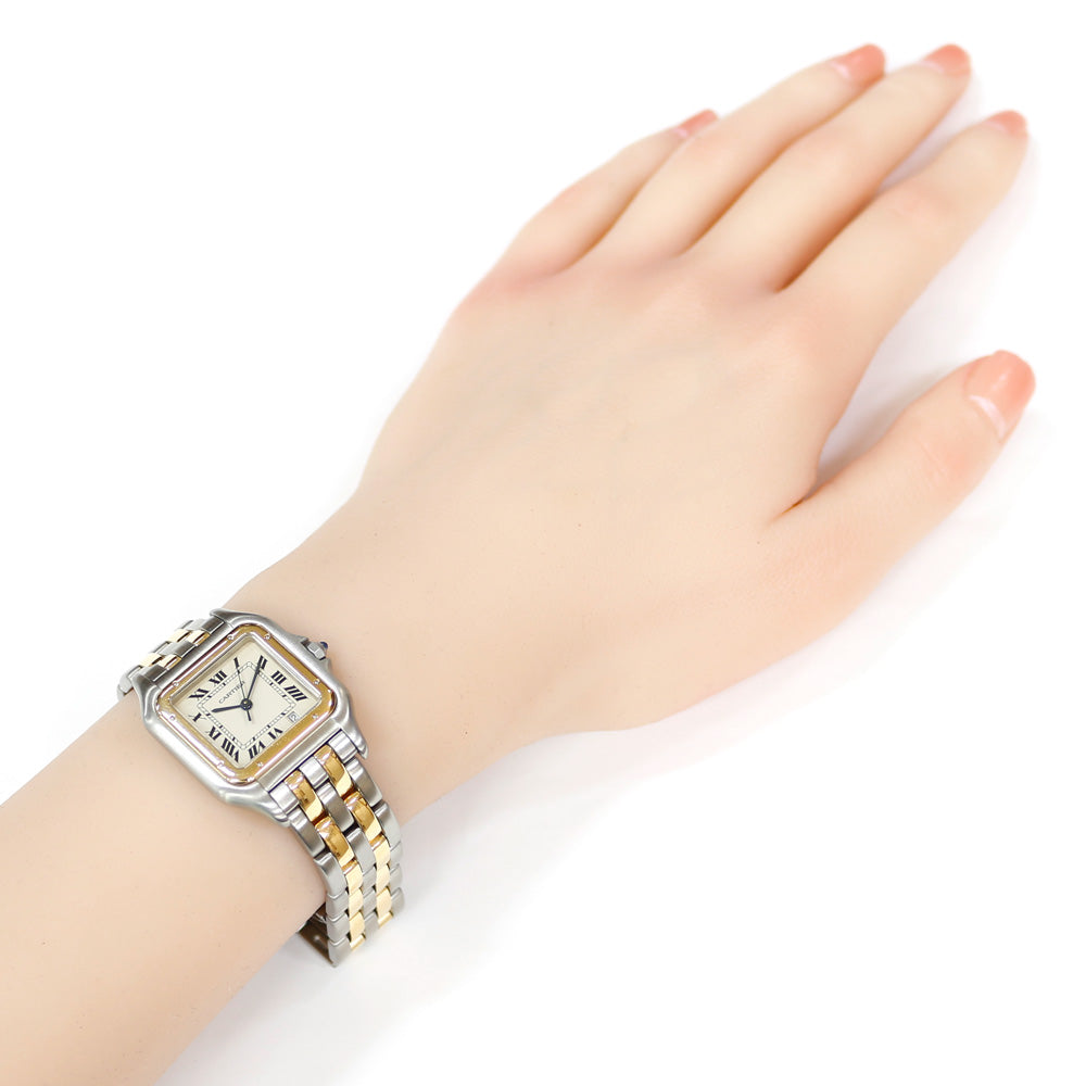 CARTIER カルティエ パンテールMM 腕時計 ステンレススチール