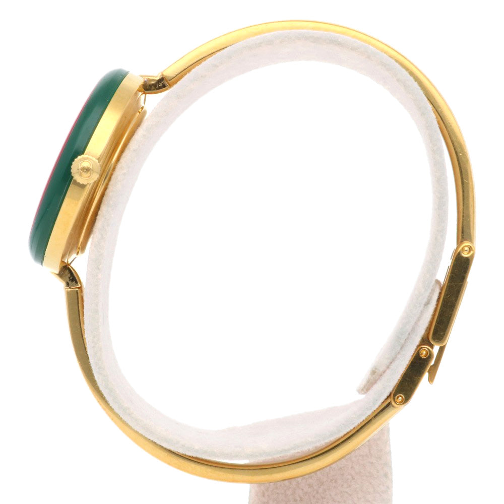 Tオーバーホール済 GUCCI グッチ チェンジベゼル 箱付 腕時計