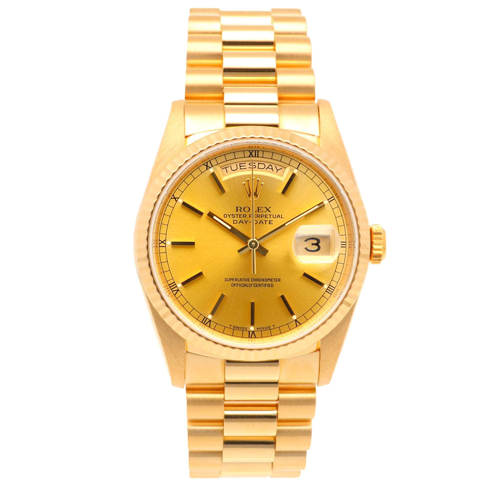 金無垢 1円☆正規良品【ロレックス】純正尾錠 8?用 ゴールドカラー