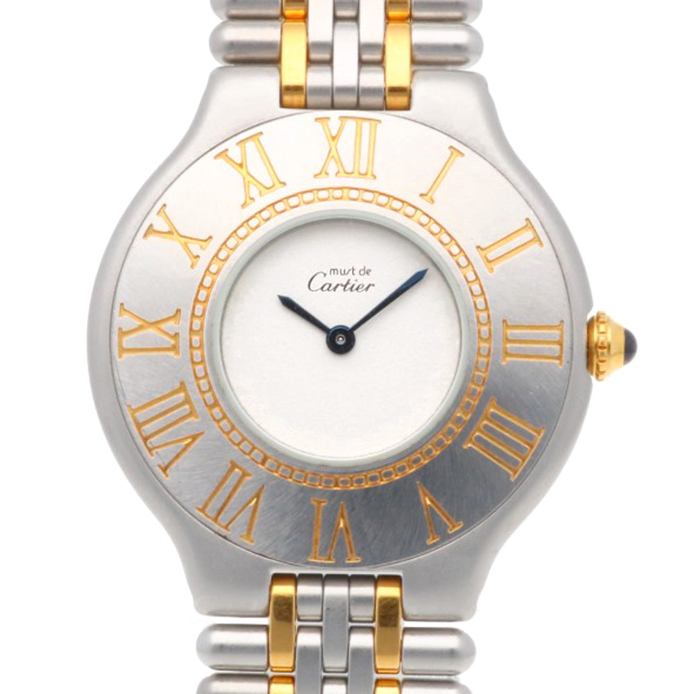 Cartier Cartier Must 21 Watch Stainless steel Quartz Men 1 year