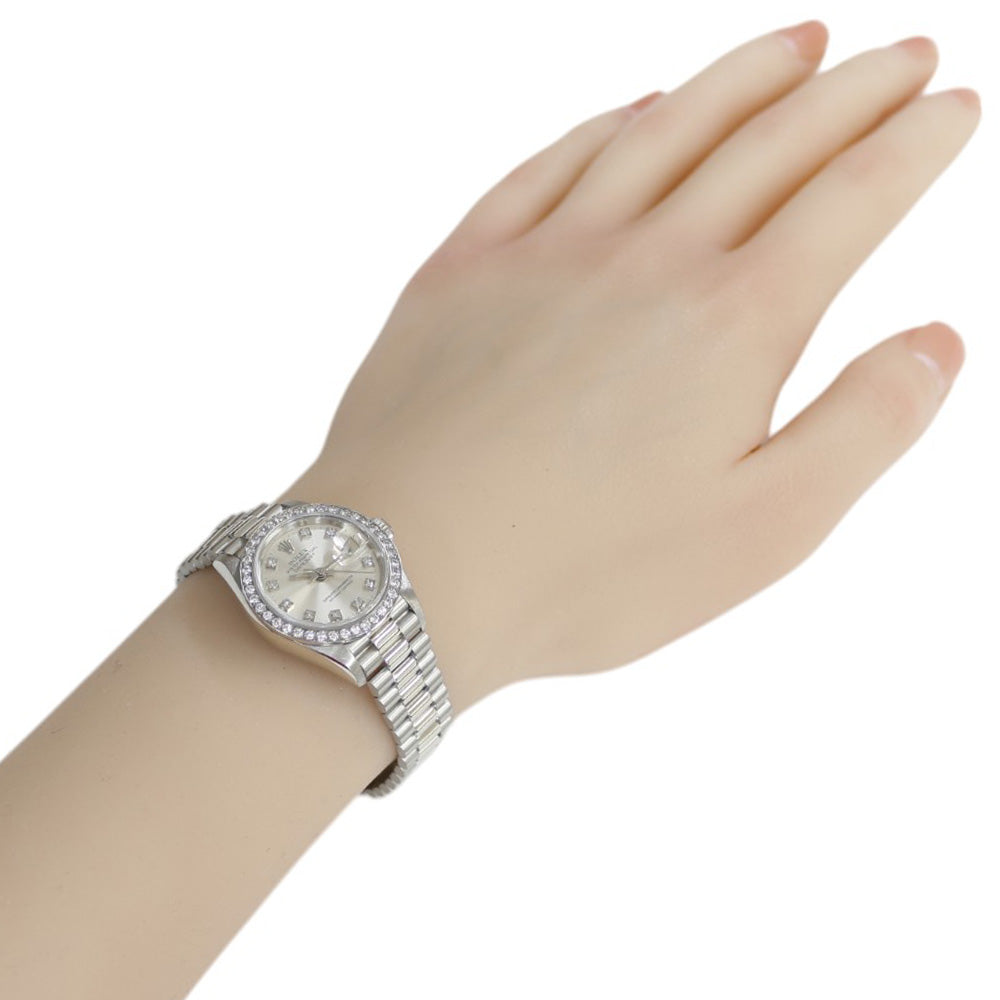 ROLEX ロレックス デイトジャスト オイスターパーペチュアル 腕時計 Pt 