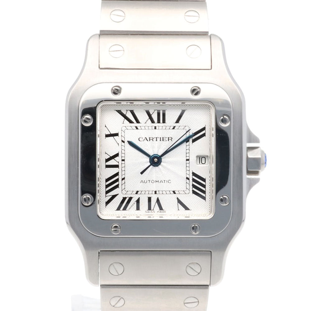 CARTIER カルティエ サントスガルベ LM 腕時計 ステンレススチール