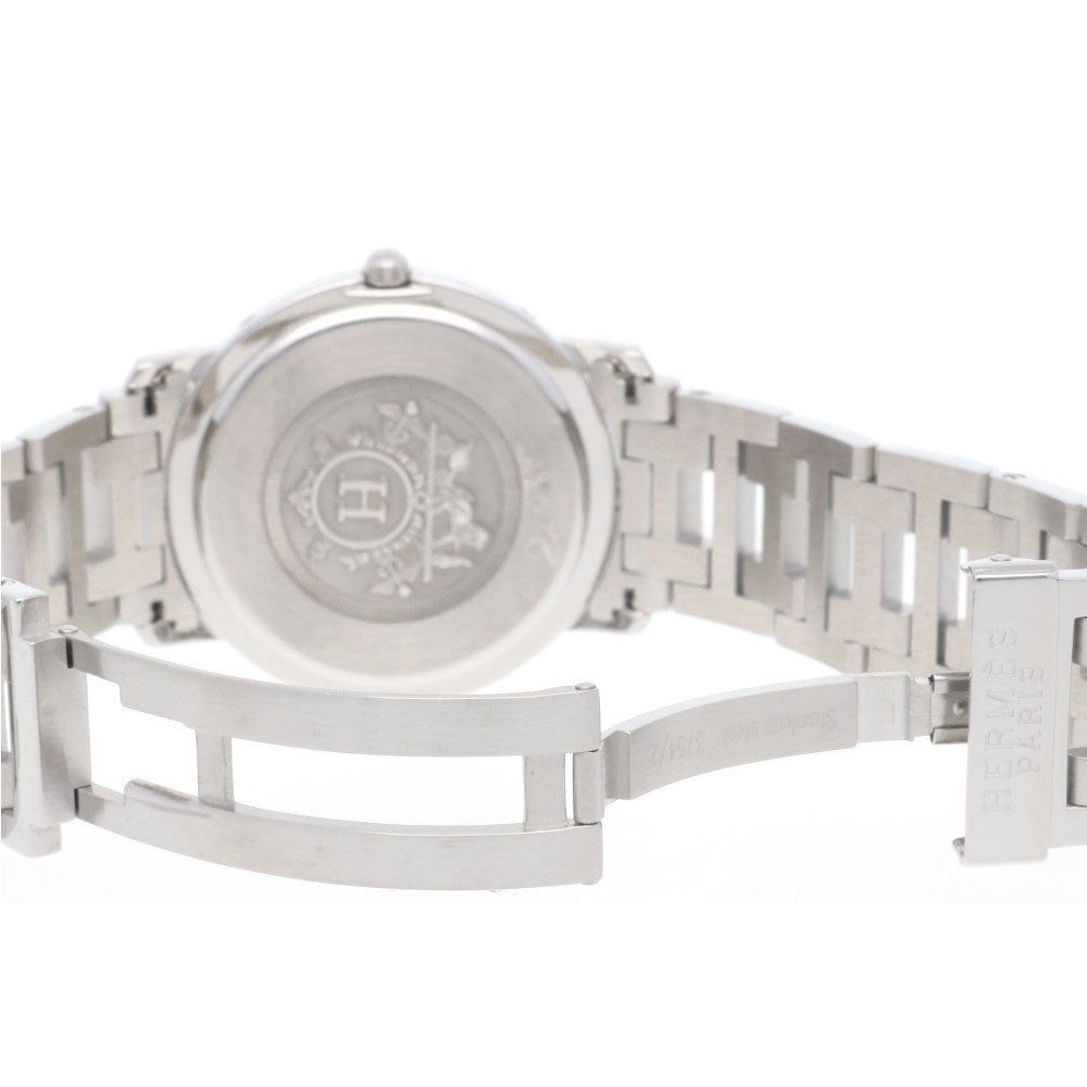 HERMES エルメス クリッパー 腕時計 ステンレススチール CL6.710