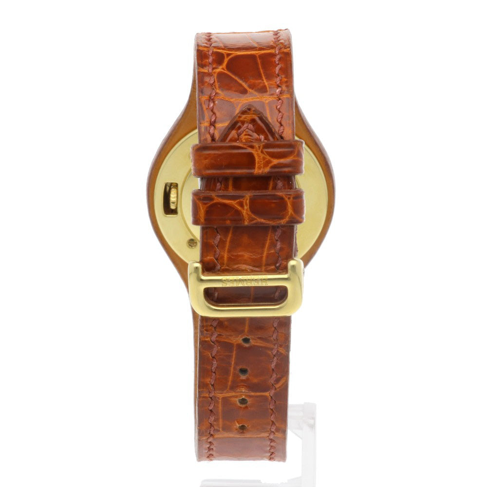 HERMES エルメス アーネ 腕時計 18金 K18イエローゴールド HA1.286