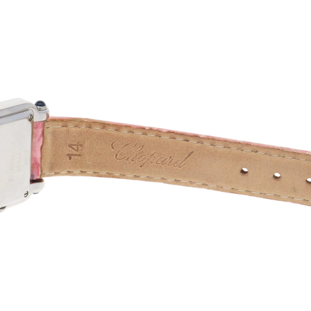 Chopard ショパール ハッピースポーツ スクエアミニ 腕時計 ステンレス  