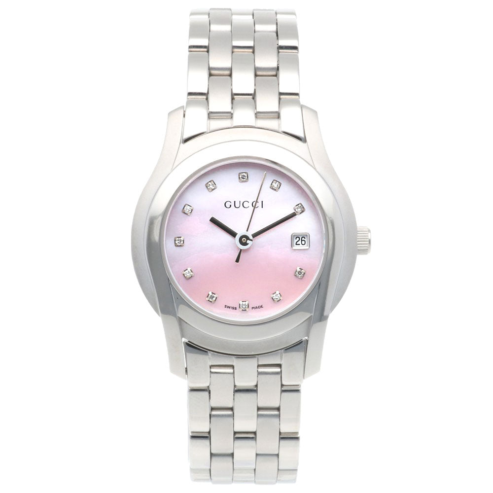 GUCCI Gucci Watch Stainless Steel 5500L Quartz Women's Year Warranty Used