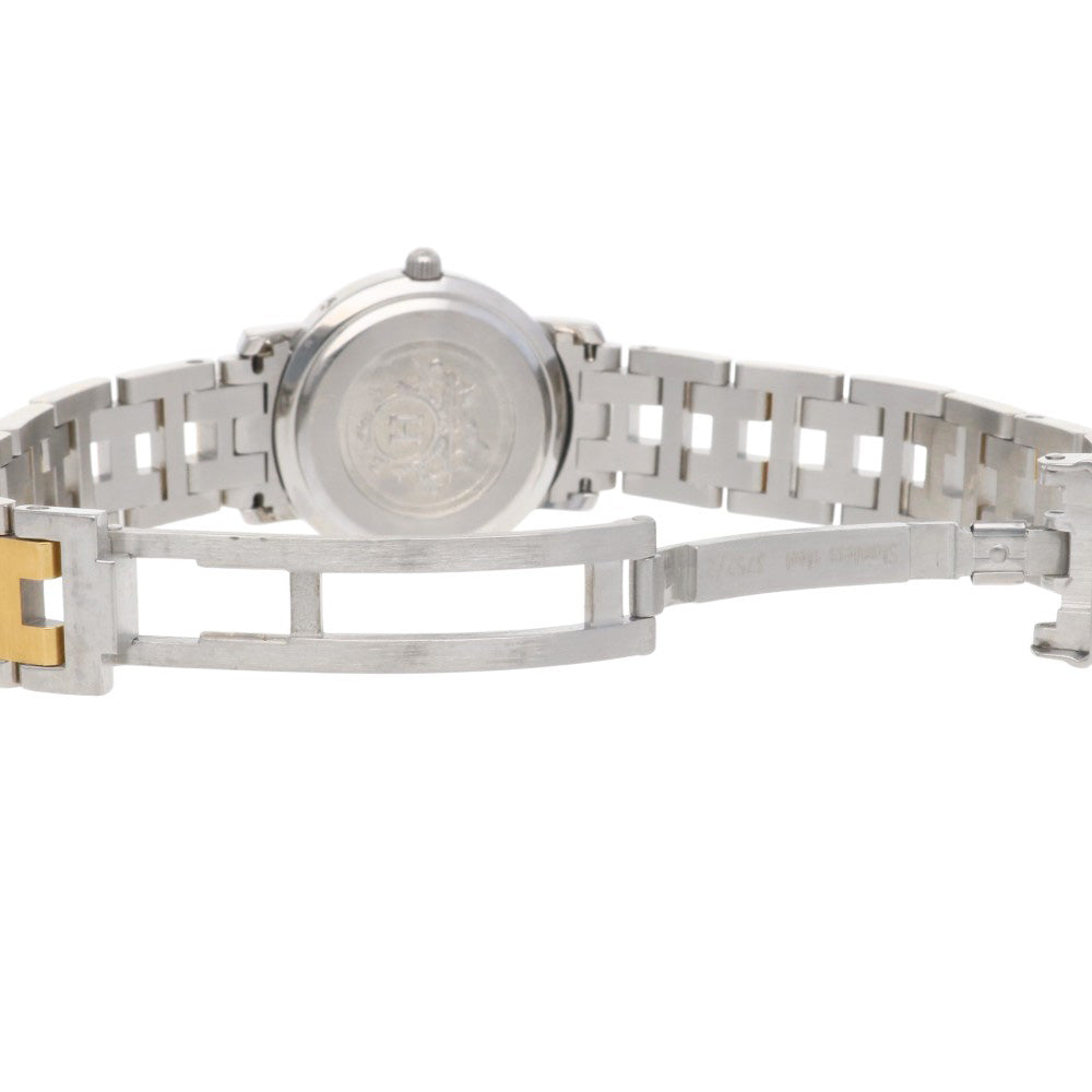 HERMES エルメス クリッパー 腕時計 ステンレススチール CL4.220