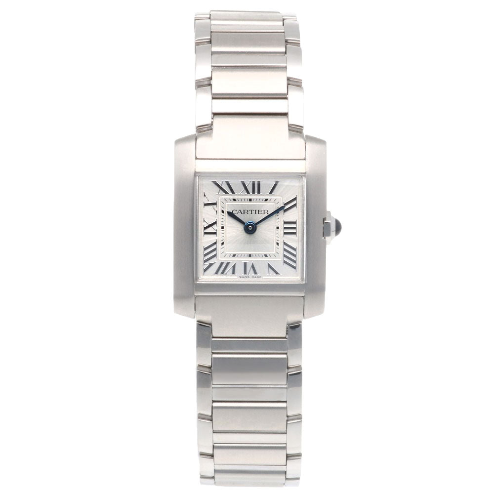 CARTIER カルティエ タンクフランセーズ SM 腕時計 ステンレススチール