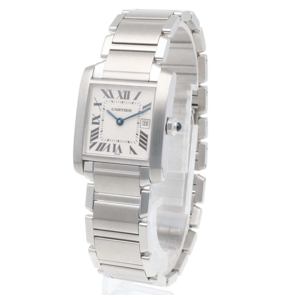 CARTIER カルティエ タンクフランセーズ MM 腕時計 ステンレス