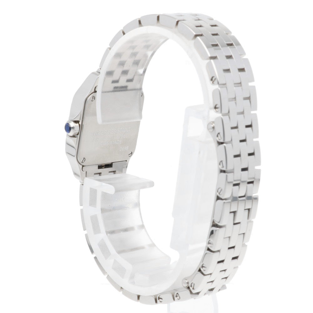 CARTIER カルティエ サントス ドゥモワゼル SM 腕時計 ステンレス