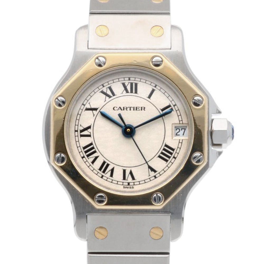 CARTIER カルティエ サントスオクタゴン 腕時計 ステンレススチール