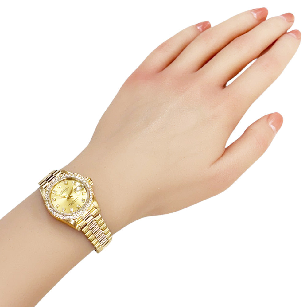 ROLEX ロレックス デイトジャスト オイスターパーペチュアル 腕時計 18
