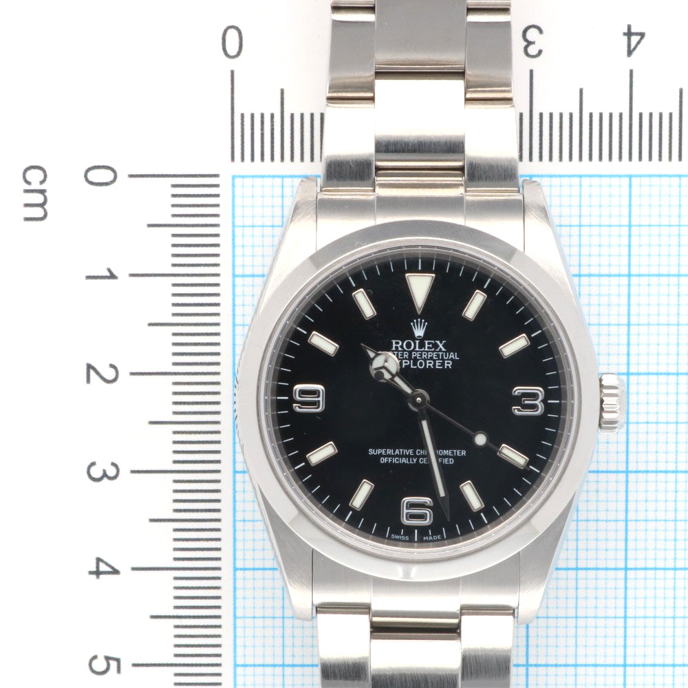 よる ロレックス エクスプローラーI 114270 M番 メンズ ROLEX （中古） 中古
