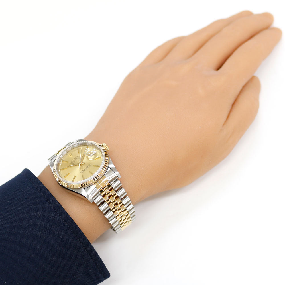 ROLEX デイトジャスト 16233 R番 箱、保証書有 オーバーホール済 正規オーバーホール済 ROLEX デイトジャスト 16233 R番 箱、保証書有