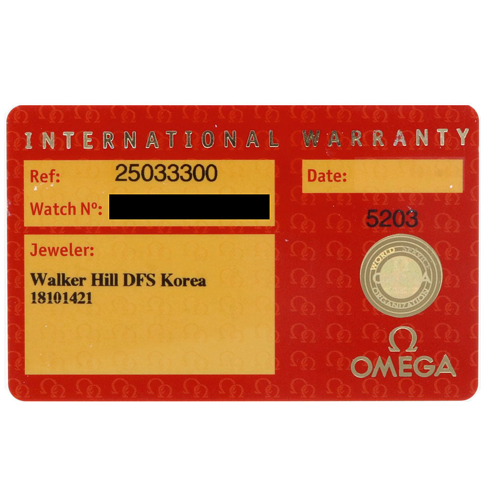 OMEGA オメガ シーマスター 腕時計 ステンレススチール 25033300 自動