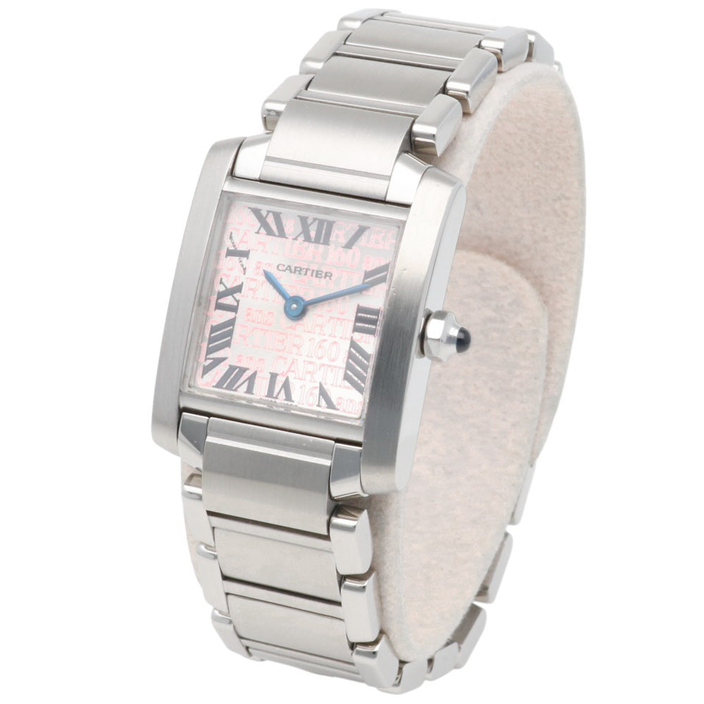 CARTIER カルティエ タンクフランセーズ SM 腕時計 ステンレススチール