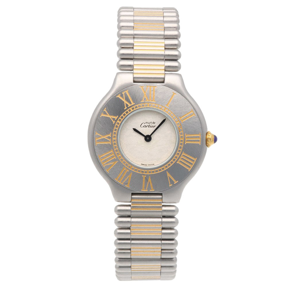 カルティエ　マスト21　33㎜　メンズ腕時計　稼働品 カルティエ マスト21 33㎜ メンズ腕時計 稼働品