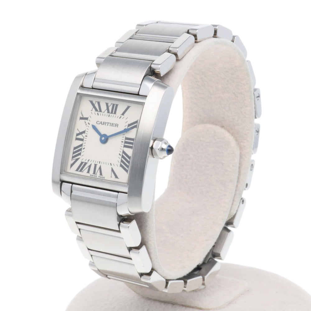 CARTIER カルティエ タンクフランセーズ SM 腕時計 ステンレススチール