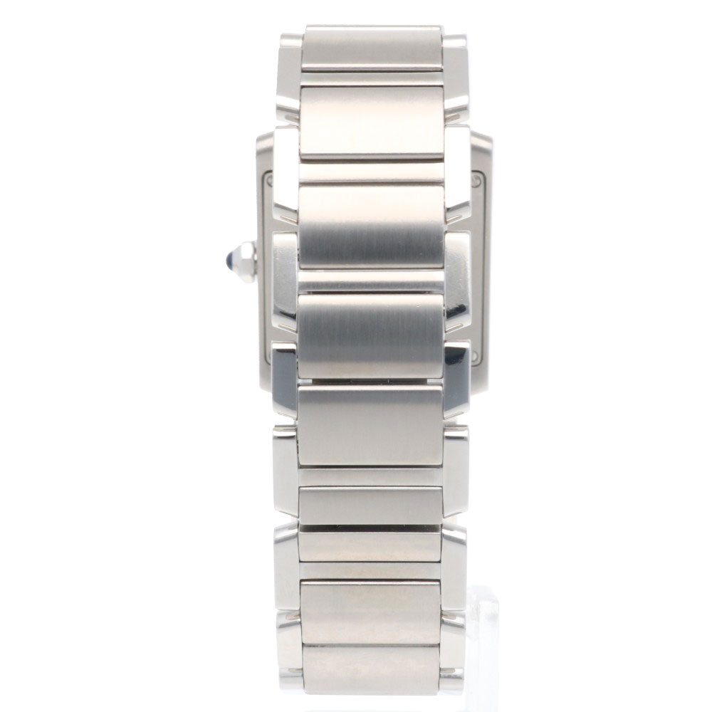 Cartier 磨き済 タンクフランセーズ MM SS ボーイズ 時計