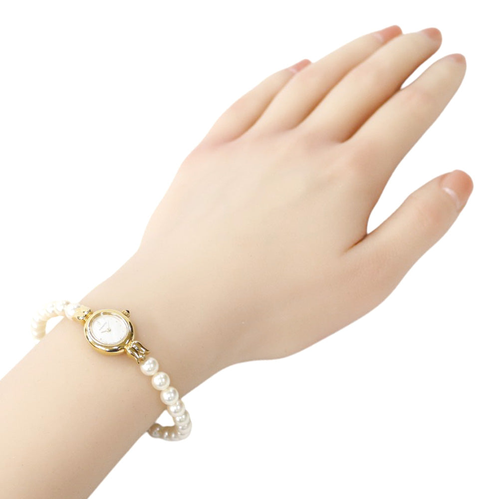 MIKIMOTO ミキモト 腕時計 GP 1E20-3041 クオーツ レディース 1年保証  