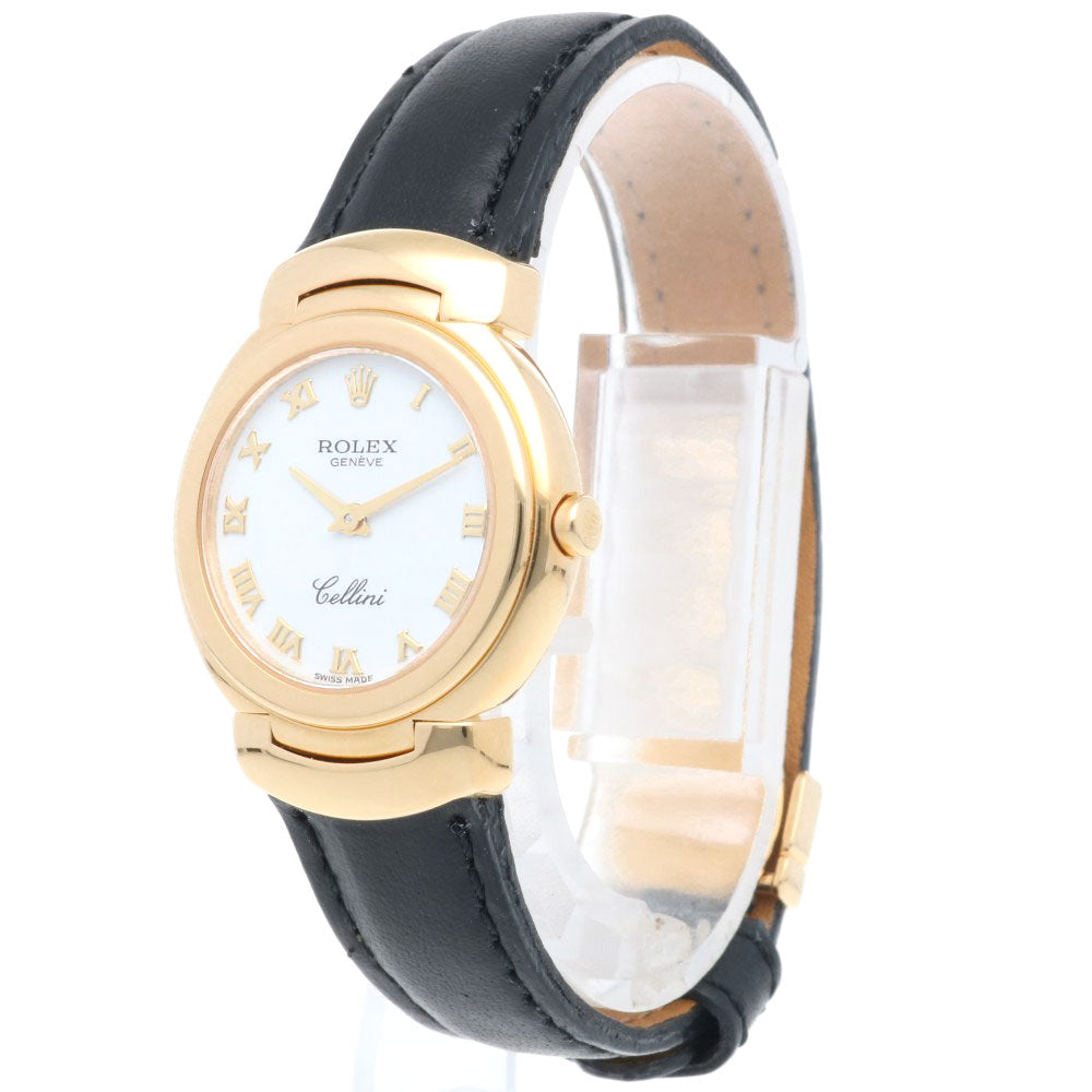 k18 レディース 腕時計 18金 750 ROLEX ロレックス チェリーニ 腕時計 時計 18金 K18イエローゴールド