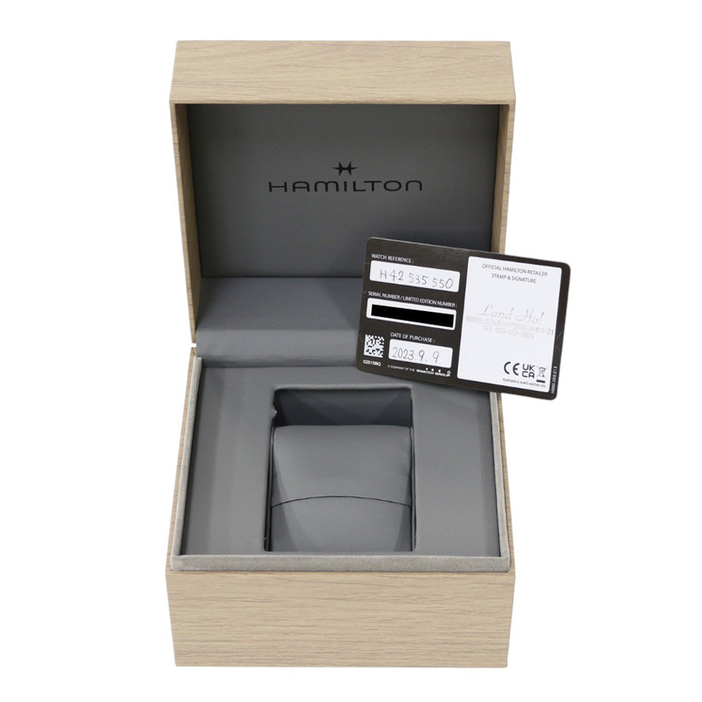 美品　HAMILTON ハミルトン　マリリン　シルバー　腕時計　チェーン　箱付き ha11221514-1.jpg