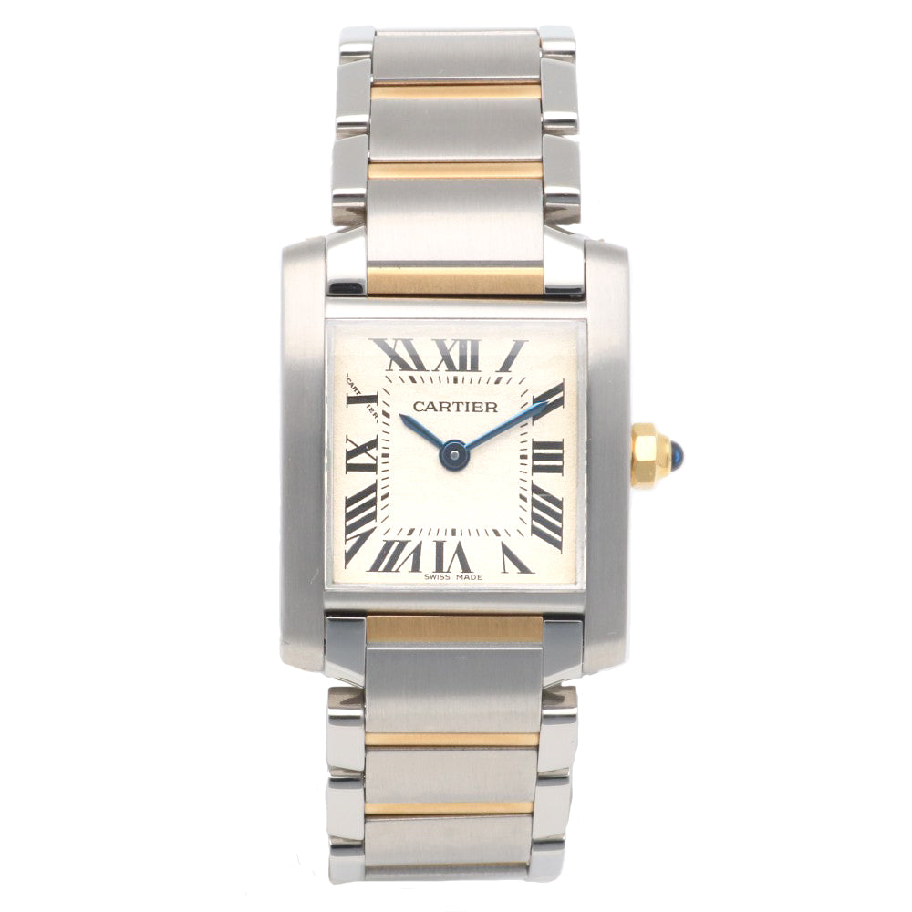 CARTIER カルティエ タンクフランセーズ SM 腕時計 ステンレススチール