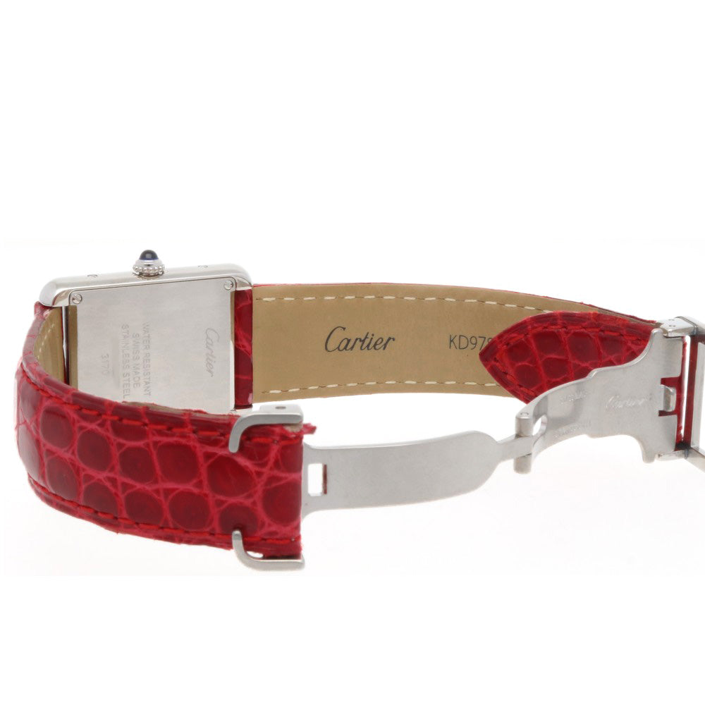 CARTIER カルティエ タンクソロSM 腕時計 ステンレススチール 3170