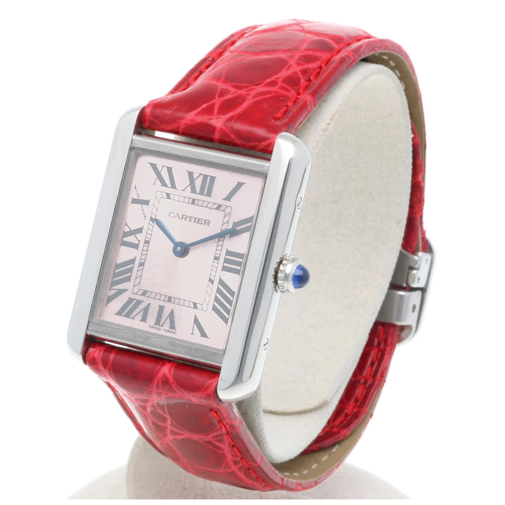 CARTIER カルティエ タンクソロSM 腕時計 ステンレススチール 3170