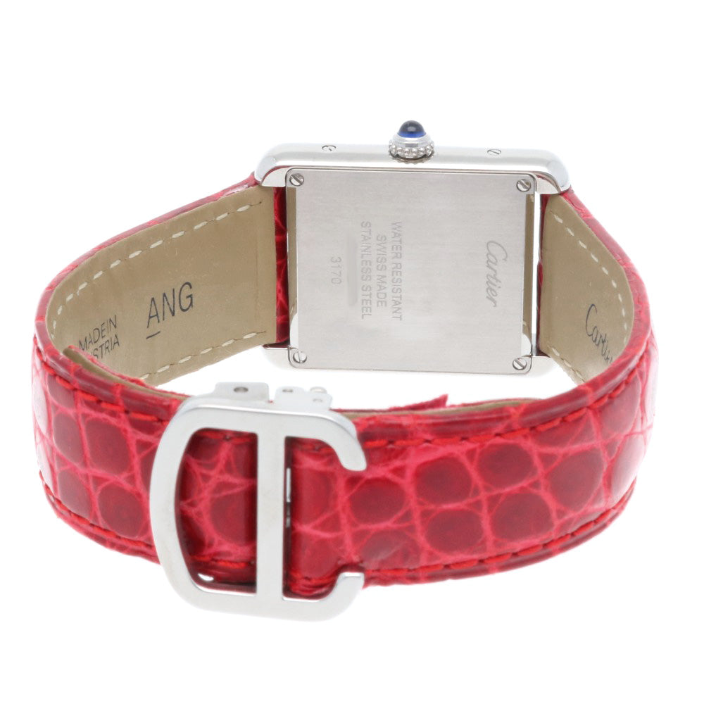 CARTIER カルティエ タンクソロSM 腕時計 ステンレススチール 3170