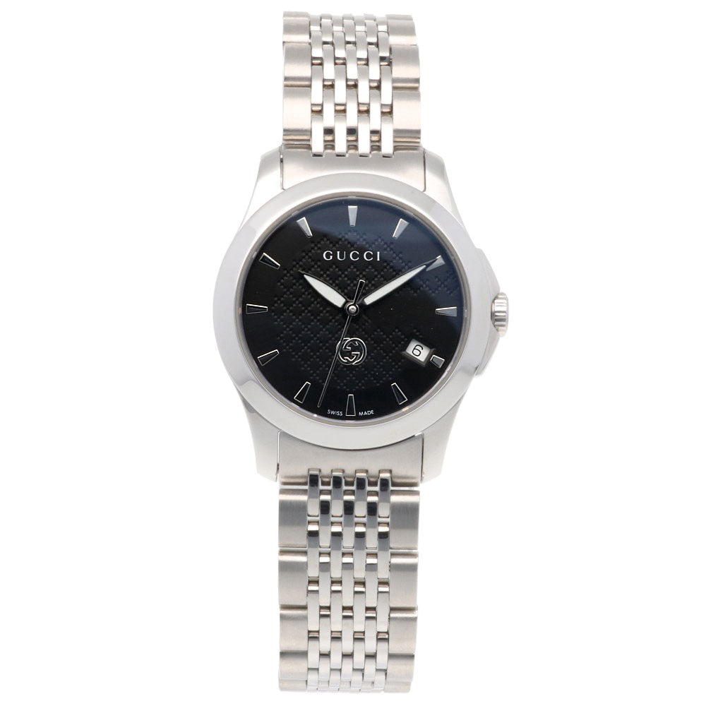 GUCCI グッチ Gタイムレス 腕時計 ステンレススチール 126.5 クオーツ