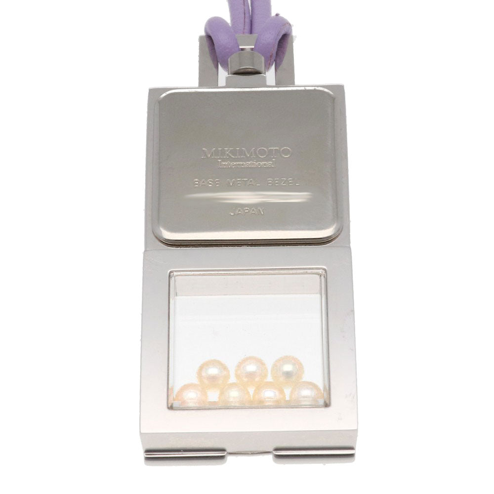 MIKIMOTO ミキモト 懐中時計 ステンレススチール クオーツ レディース  