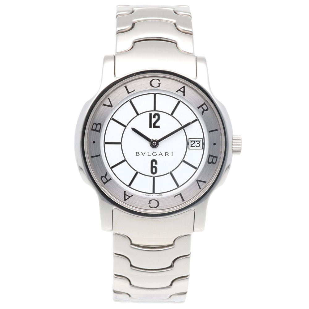 BVLGARI Solotempo ST35S 腕時計 BVLGARI】ヴィンテージ ブルガリ ソロテンポ ST35S クォーツ