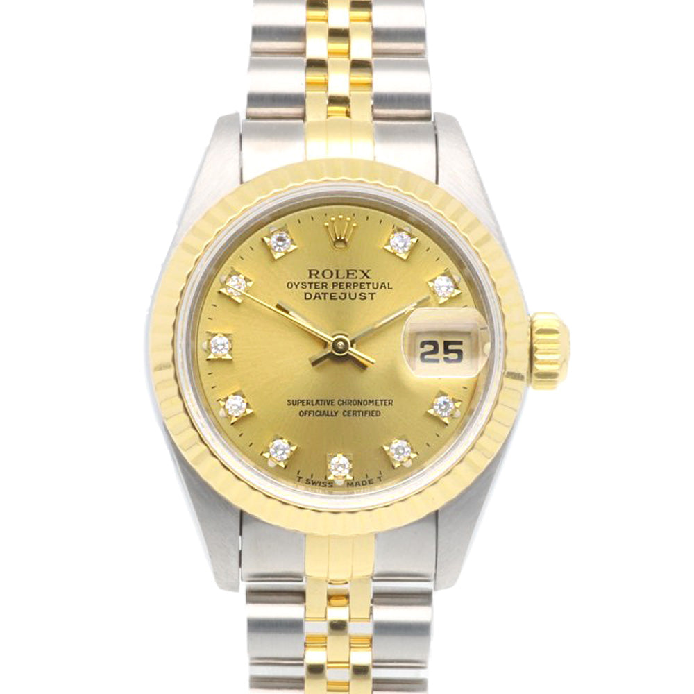 aachan ロレックス デイトジャスト 79173 腕時計 自動巻き ROLEX ロレックス デイトジャスト オイスターパーペチュアル