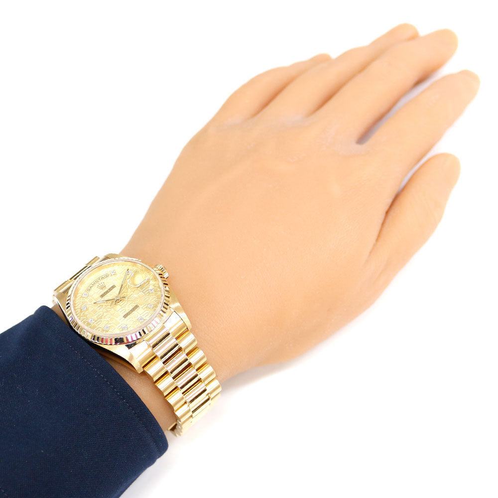 ROLEX ロレックス デイデイト 腕時計 18金 K18イエローゴールド 18238A
