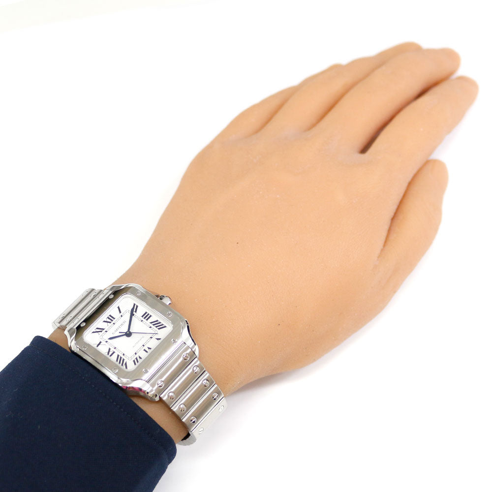 CARTIER カルティエ サントス ドゥ カルティエ MM 腕時計 ステンレス