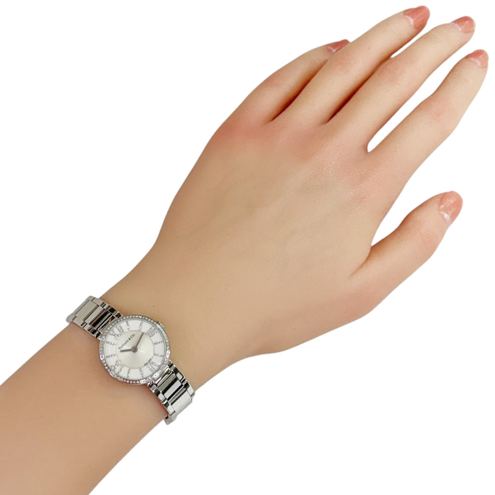 TIFFANY&Co. ティファニー アトラス 2ハンド 腕時計 ステンレス