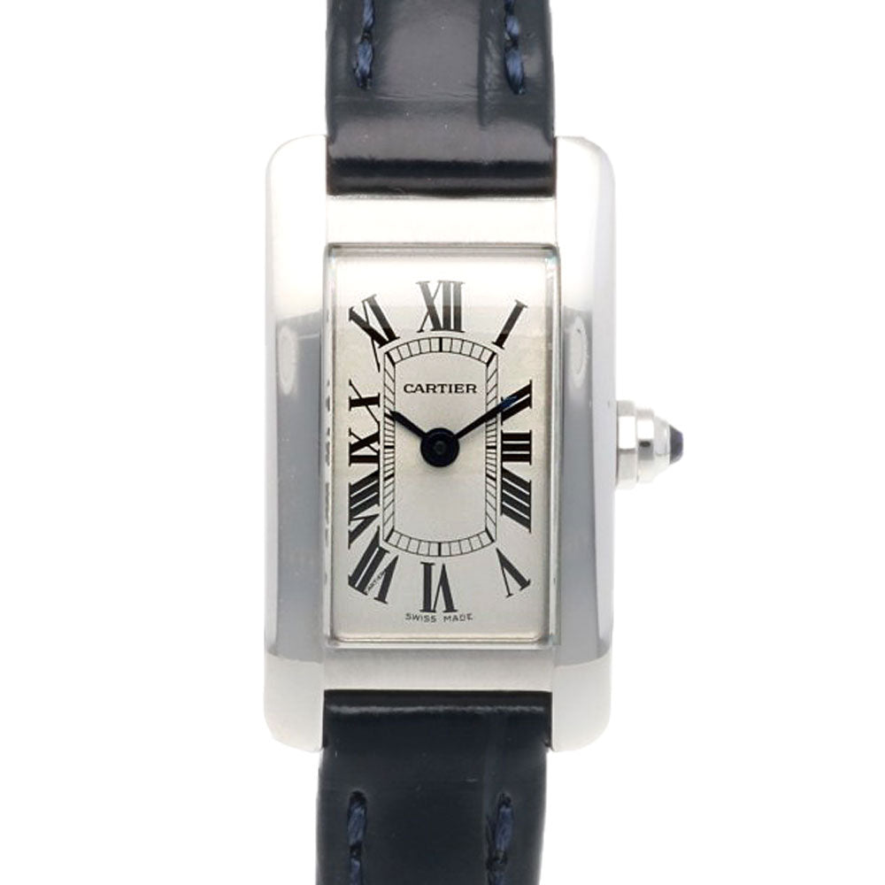 CARTIER カルティエ タンクアメリカン ミニ 腕時計 ステンレススチール