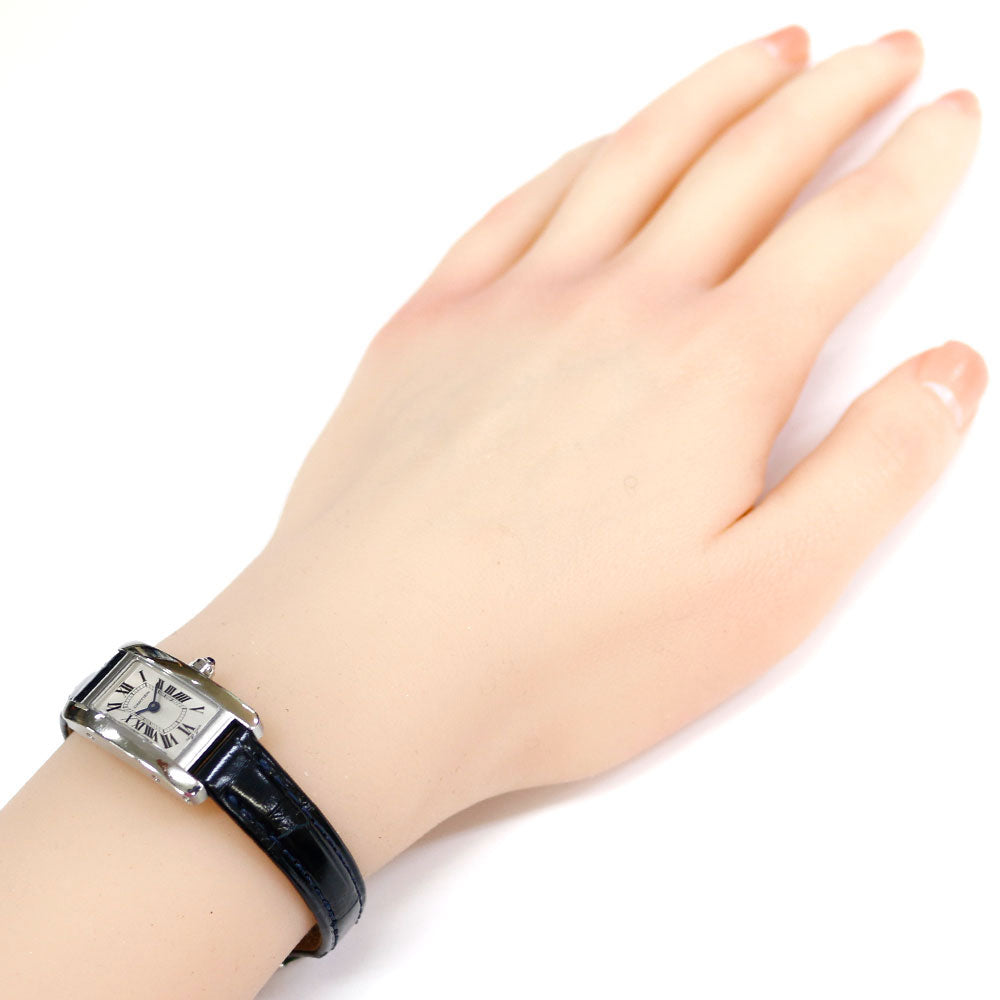 CARTIER カルティエ タンクアメリカン ミニ 腕時計 ステンレススチール