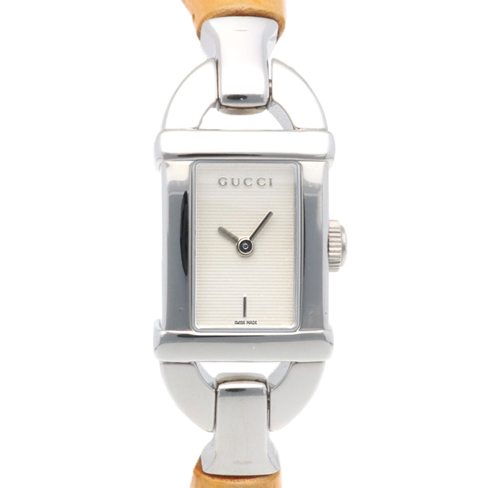 GUCCI グッチ 腕時計 ステンレススチール 6800L クオーツ 磨き直し済
