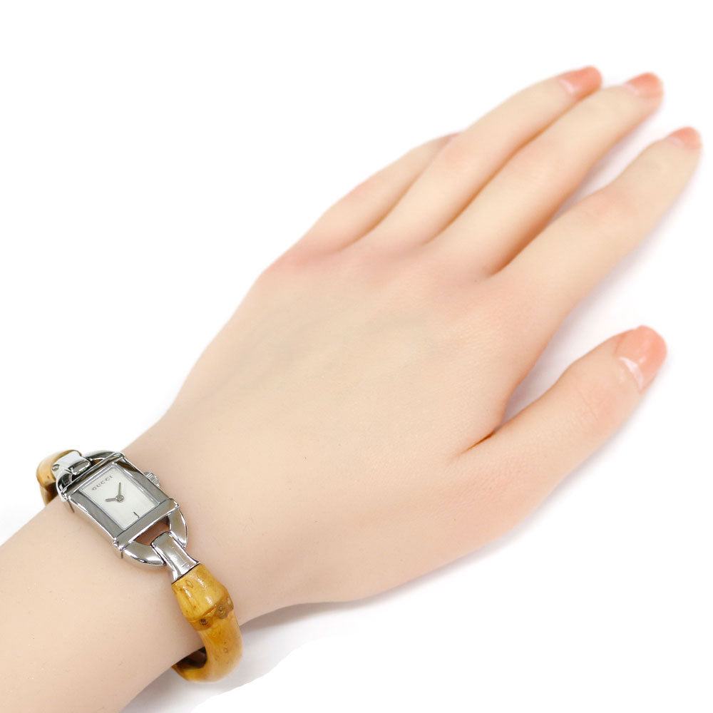 GUCCI グッチ 腕時計 ステンレススチール 6800L クオーツ 磨き直し済