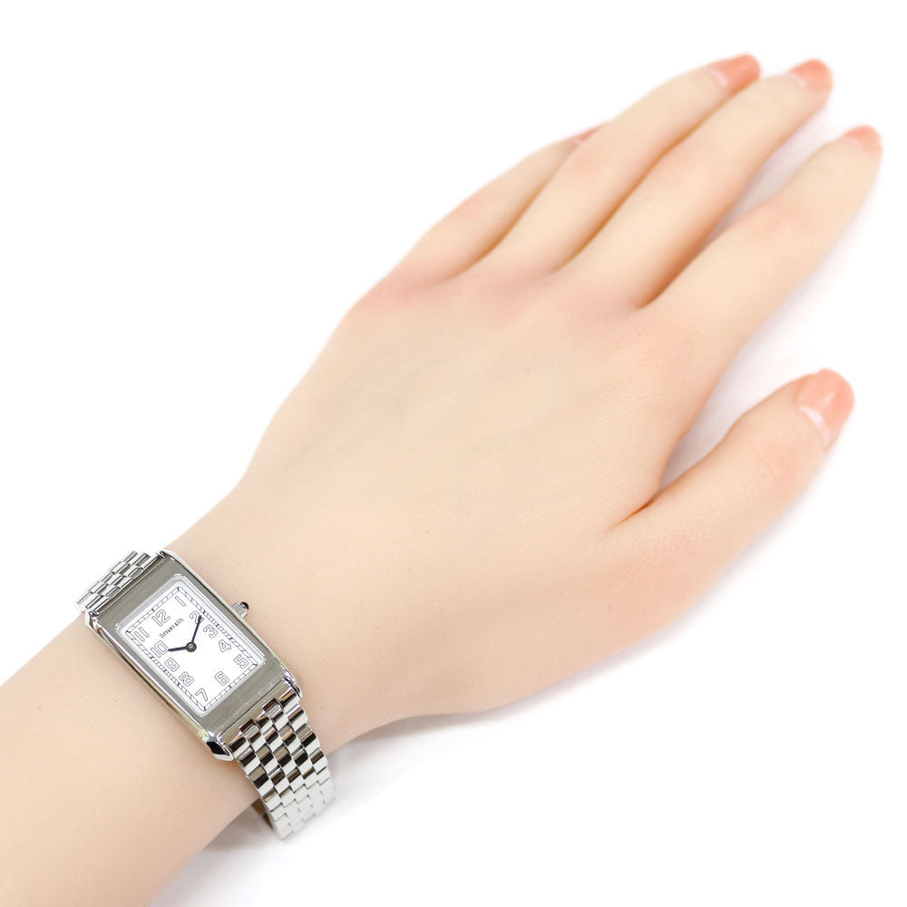 TIFFANY&Co. ティファニー クラシック スクエア 腕時計 ステンレス