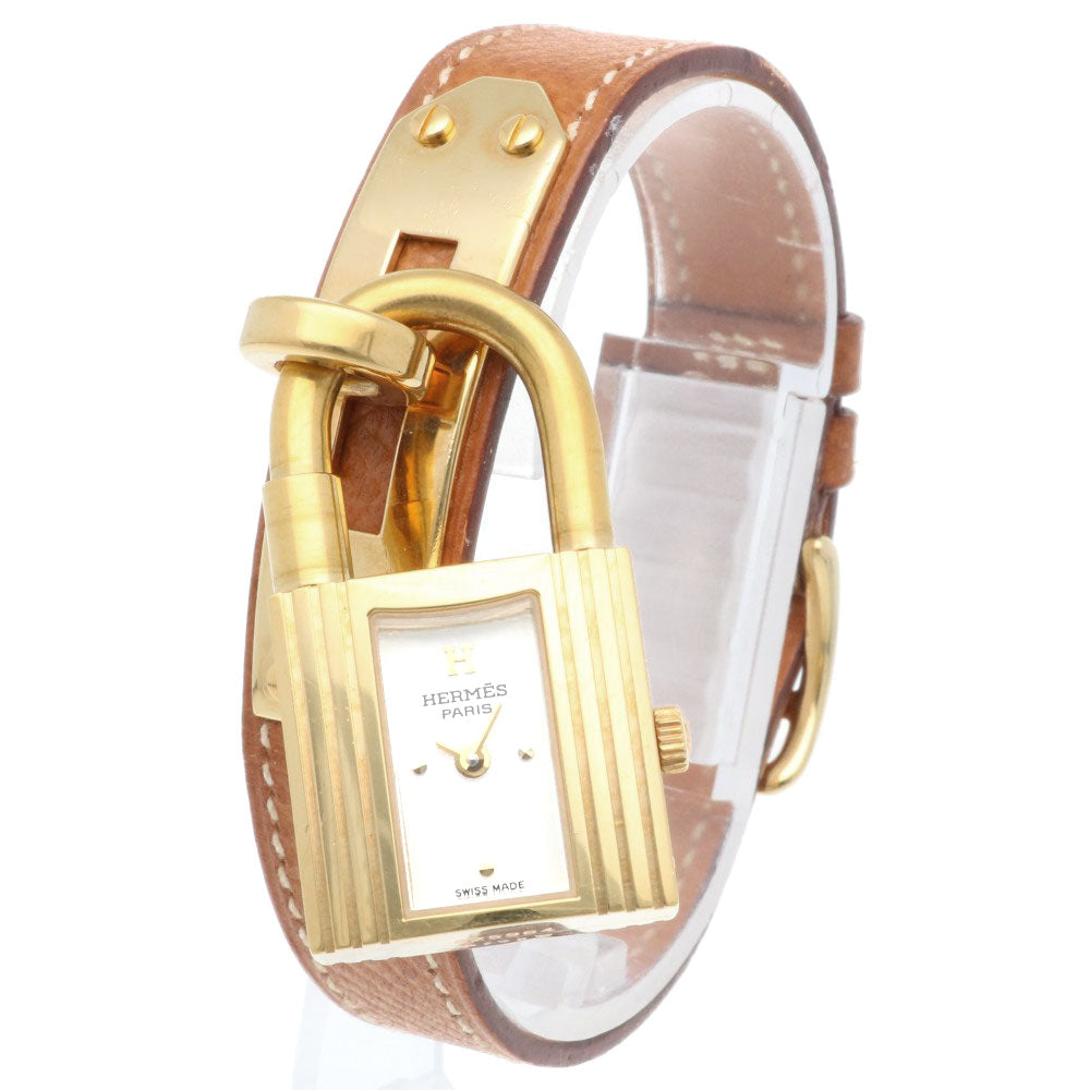 HERMES エルメス ケリーウォッチ 腕時計 GP クオーツ レディース 1年