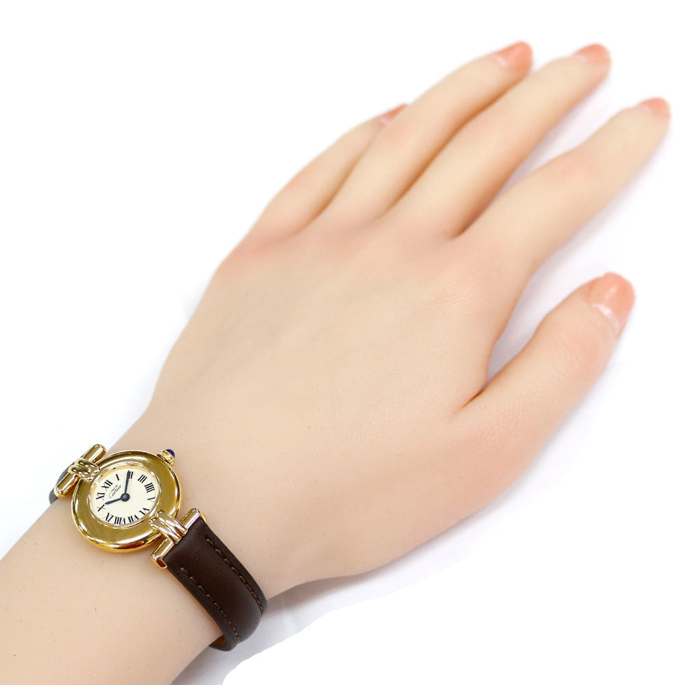 CARTIER カルティエ マストコリゼ 腕時計 シルバー925 590002 クオーツ