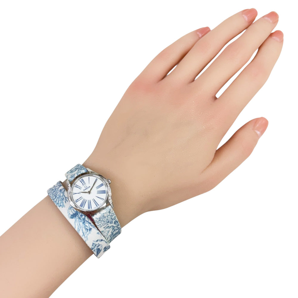 OMEGA オメガ デヴィル ミニトレゾア 腕時計 ステンレススチール