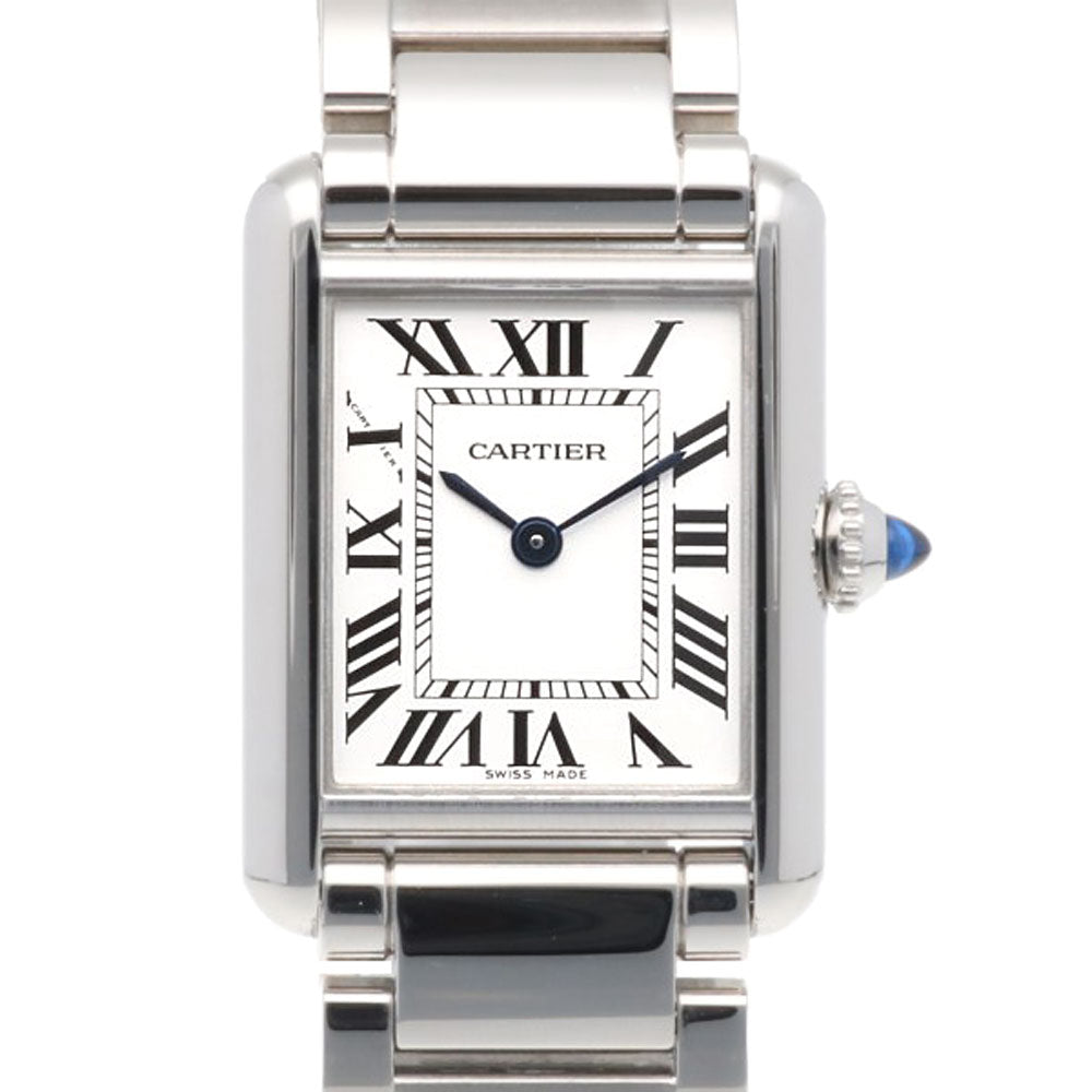 CARTIER カルティエ タンクマスト SM 腕時計 ステンレススチール 